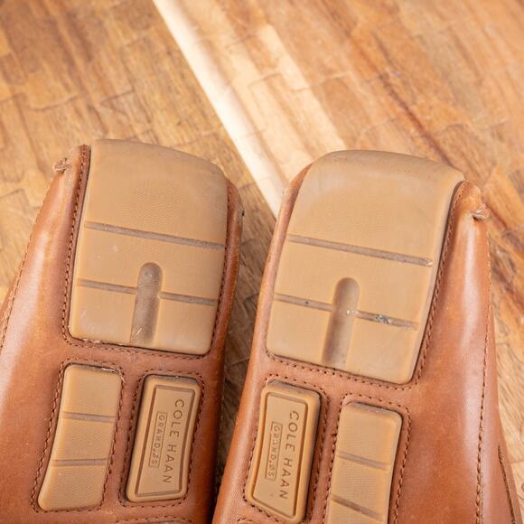 Cole Haan C35784 Wyatt Brown Leather Bit Driver Loafer Shoes Men's Size 7 M - Picture 9 of 9